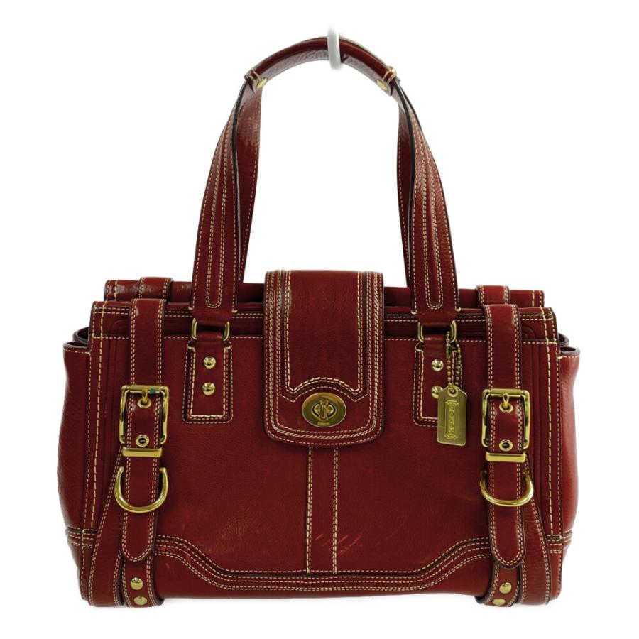 COACH（コーチ） レザー ハンドバッグ/11086/ブラウン/COACH 翌日配送