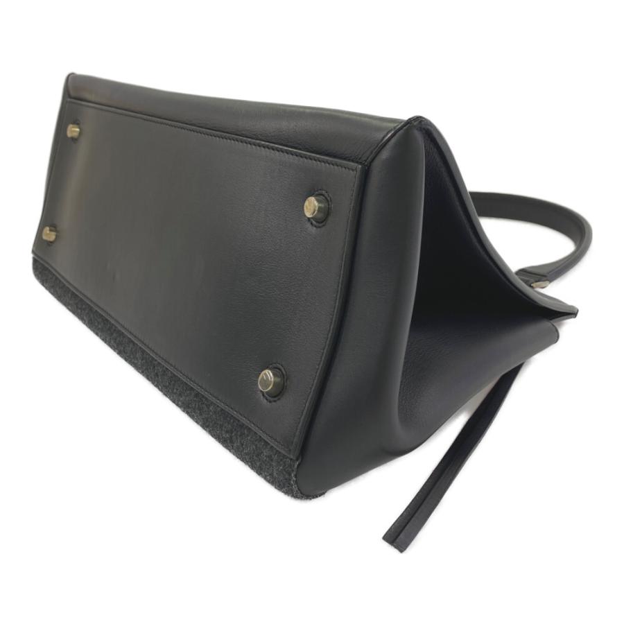 CELINE（セリーヌ） エッジラージ・ハンドバッグ/ブラック/CELINE 翌日