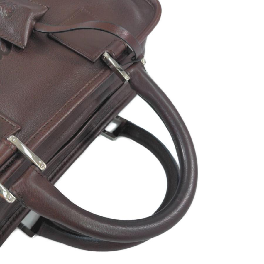 LOEWE（ロエベ） アマソナ28・ハンドバッグ/ブラウン/LOEWE 翌日配送可