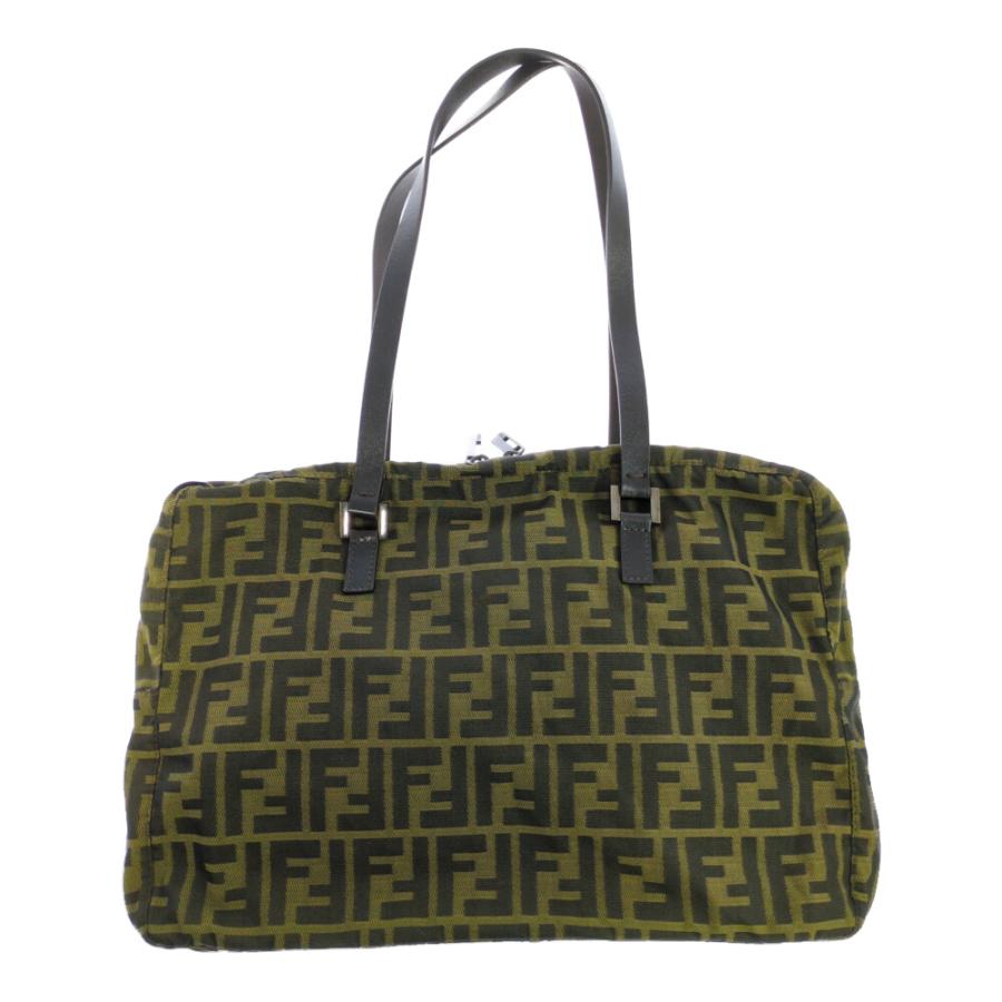 FENDI（フェンディ） ズッカ ズッカ柄 ハンドバッグ ブラウン /b260413 