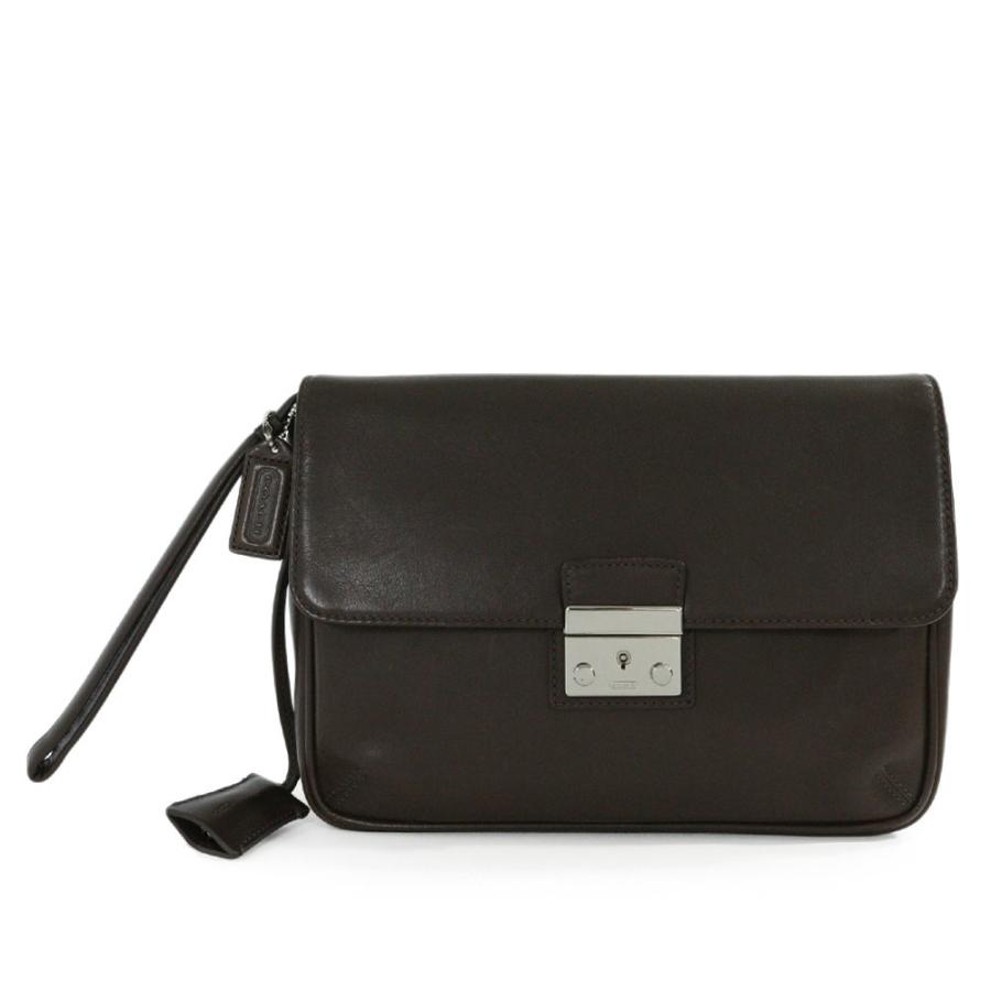 COACH コーチ レザー クラッチバッグ/5337/ダークブラウン/COACH COACH コーチ レザー クラッチバッグ/5337/ダークブラウン/COACH