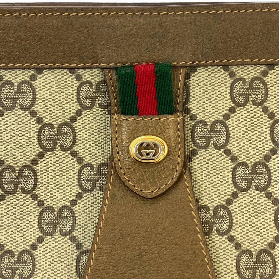 GUCCI（グッチ） GGプラス・オールドグッチ ウェブライン クラッチ