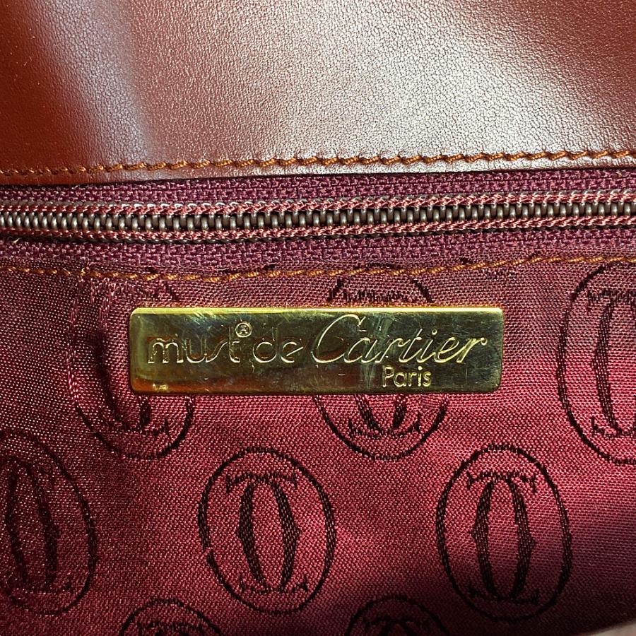 カルティエ　クラッチバッグ　Cartier must de Cartier Cartier 【30％クーポン】カルティエ クラッチバッグ セカンドバッグ