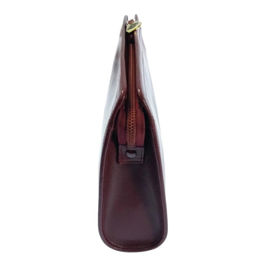 GIVENCHY ジバンシー SAC ロゴ型押し レザー セカンド クラッチバッグ