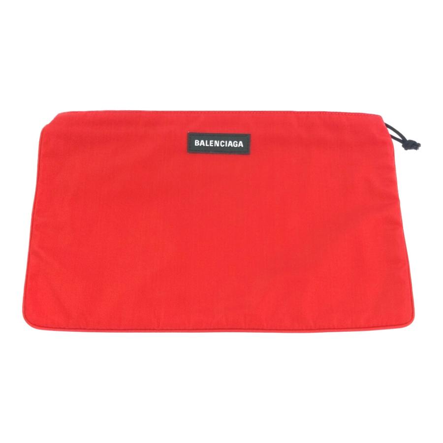 BALENCIAGA バレンシアガ ロゴ ナイロン クラッチバッグ ポーチ BALENCIAGA バレンシアガ ロゴ ナイロン クラッチバッグ ポーチ