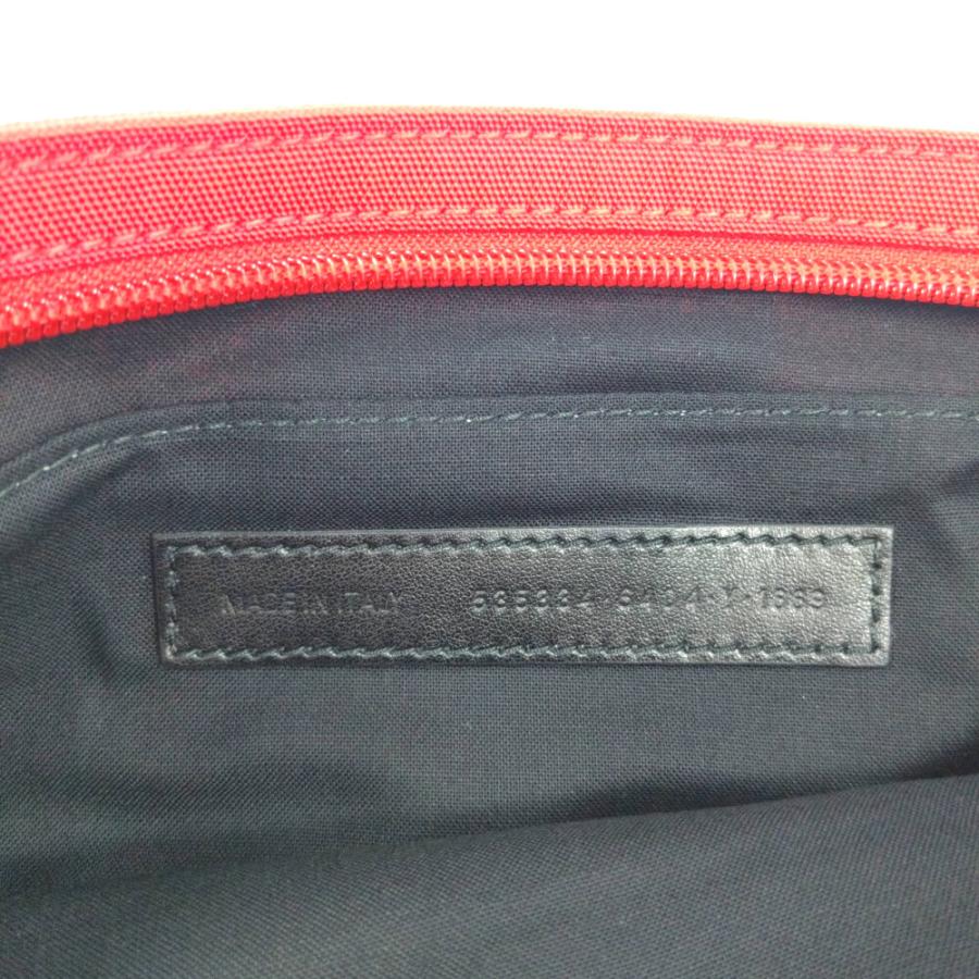 BALENCIAGA バレンシアガ ロゴ ナイロン クラッチバッグ ポーチ BALENCIAGA バレンシアガ ロゴ ナイロン クラッチバッグ ポーチ