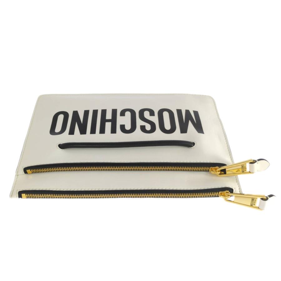 MOSCHINO（モスキーノ） クラッチバッグバッグ/A840980011001/ホワイト