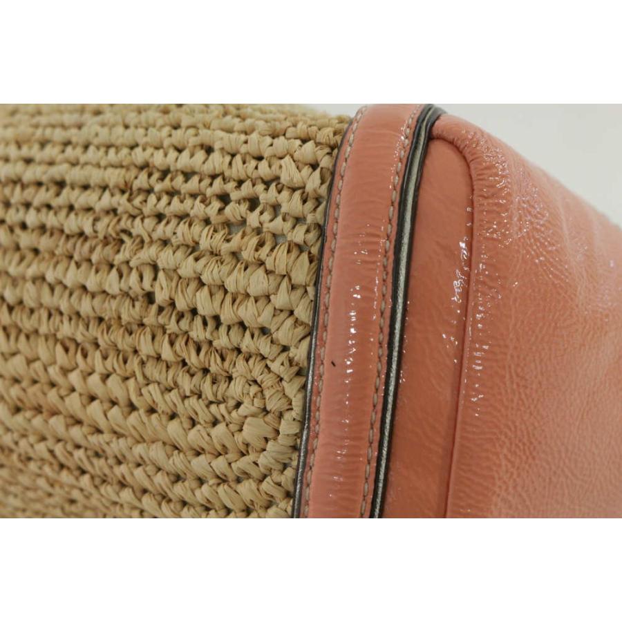 COACH（コーチ） フローラルエンベリッシュドストローナタリートート