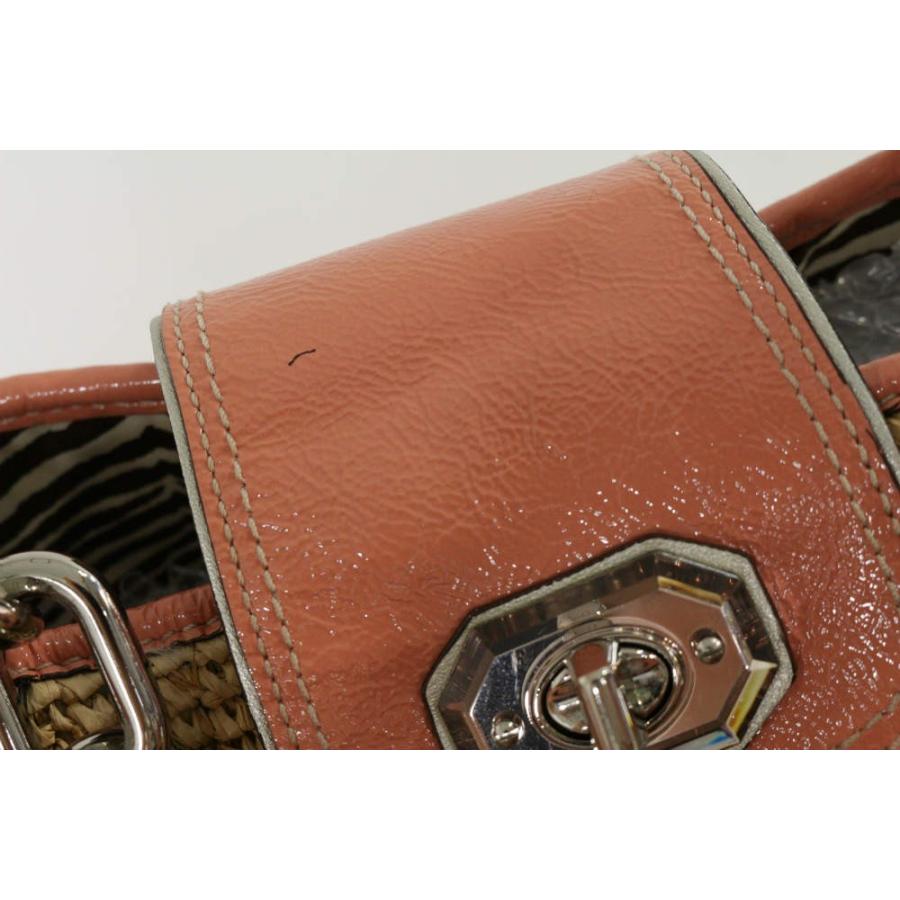 COACH（コーチ） フローラルエンベリッシュドストローナタリートート