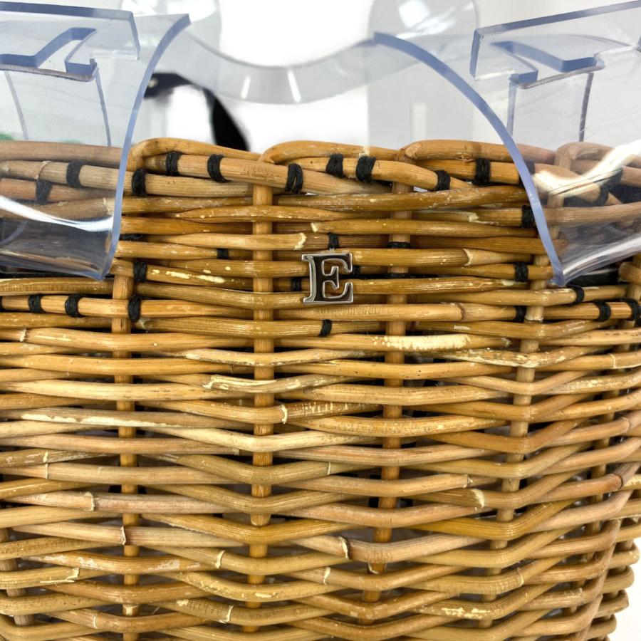 エバゴス ハグバスケットプリントスイッチハンドルギンガム