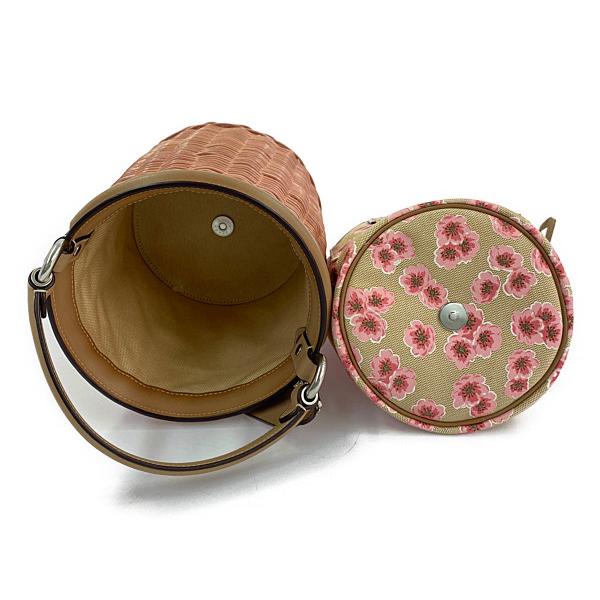 COACH コーチ ウィズサクラブロッサム プリントドローストリング COACH コーチ ウィズサクラブロッサム プリントドローストリング