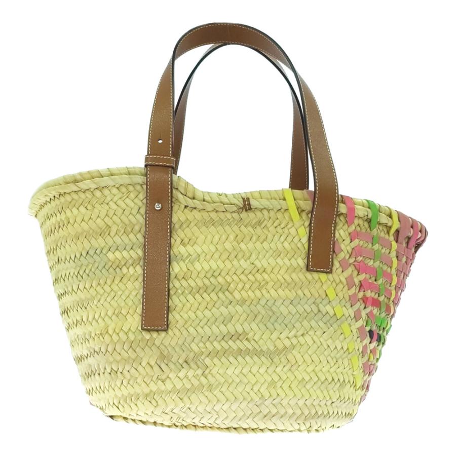 LOEWE（ロエベ） アナグラム・バケットミディアム・かご 編みバッグ