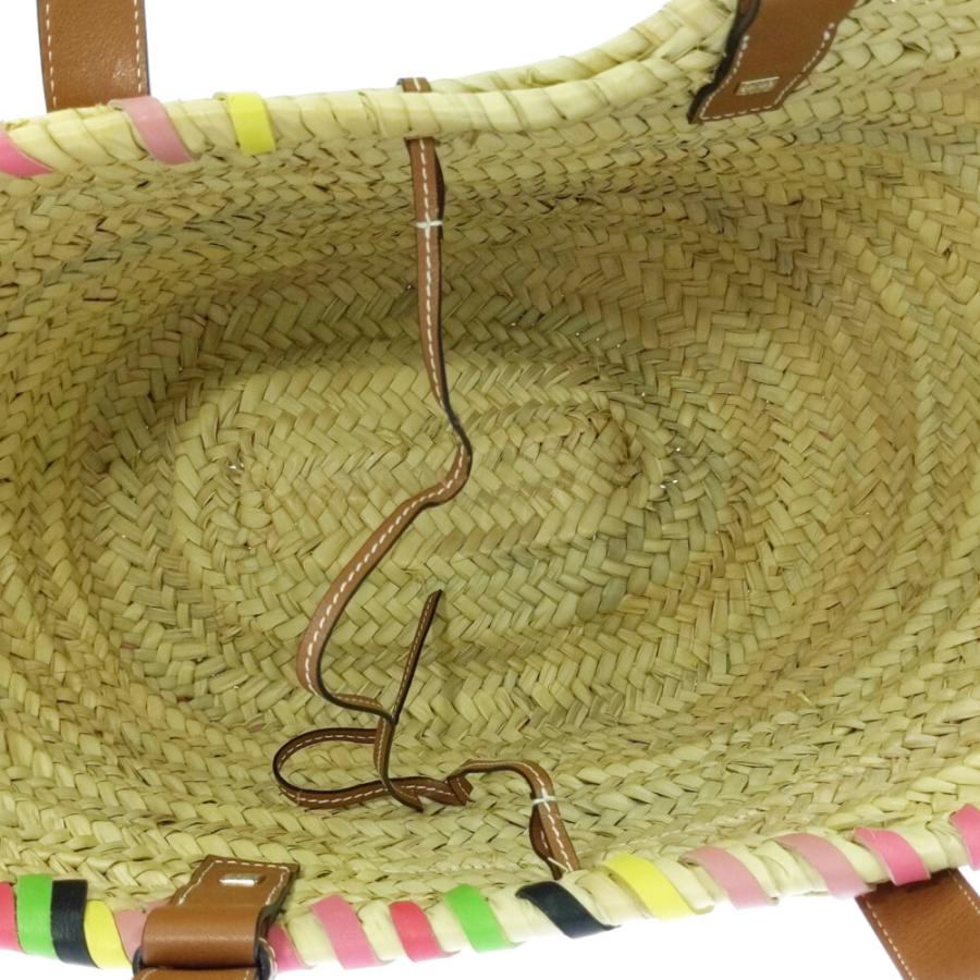 LOEWE（ロエベ） アナグラム・バケットミディアム・かご 編みバッグ