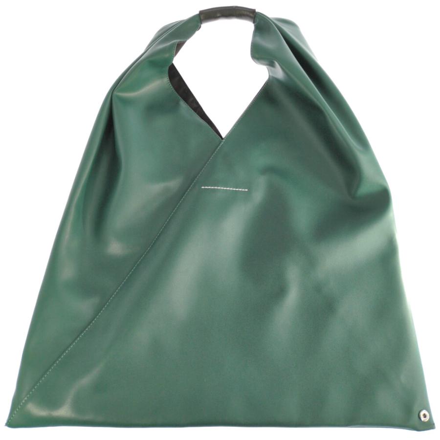 Maison Margiela MM6 メゾンマルジェラ 巾着ハンドバッグ グリーン