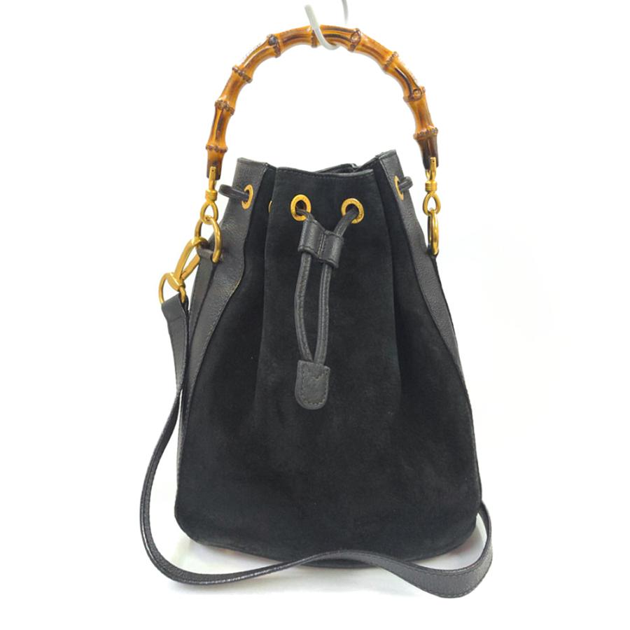 GUCCI（グッチ） バンブー・巾着ショルダーバッグ/001.2865.1657