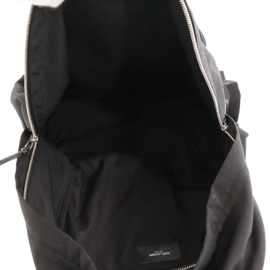 サンローランパリ リュックバックパック キャンバス×レザー/326865