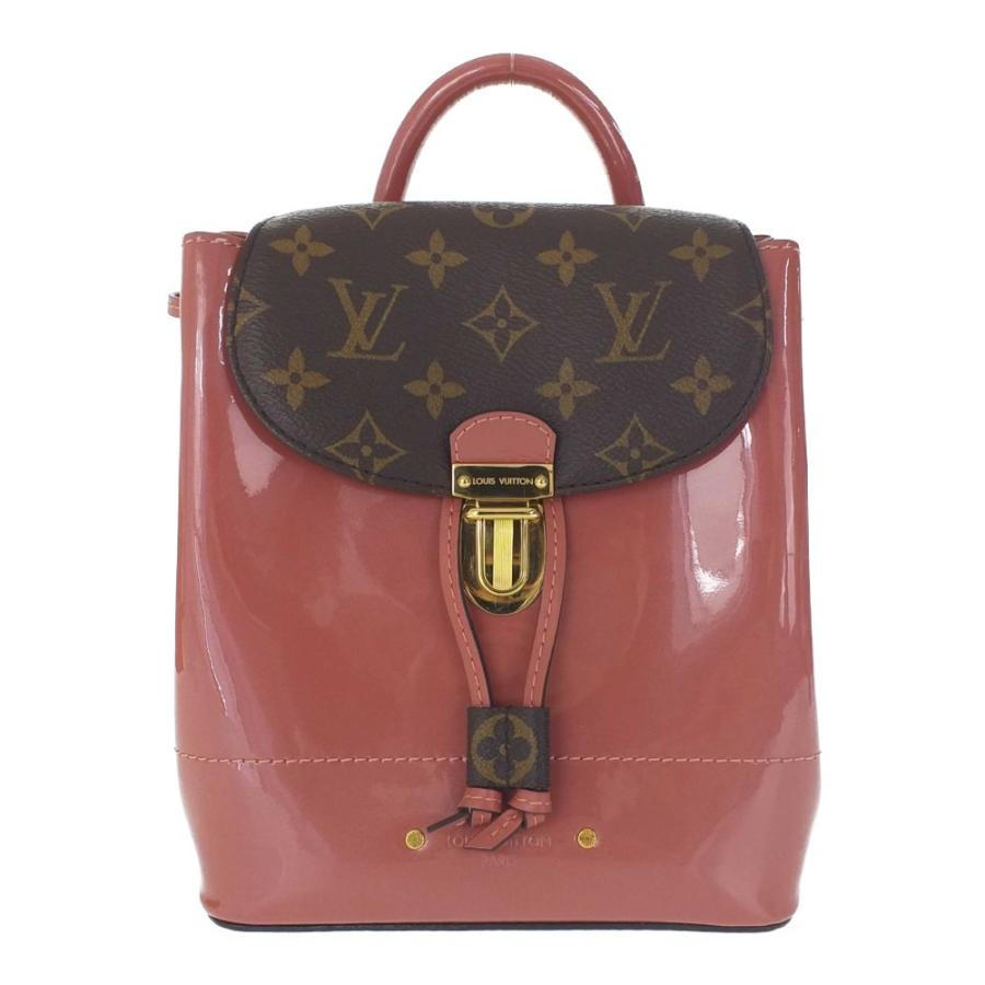 LOUIS VUITTON ルイヴィトン ヴェルニ モノグラム リュック ルイヴィトンヴェルニ ホットスプリング 14145 スノー