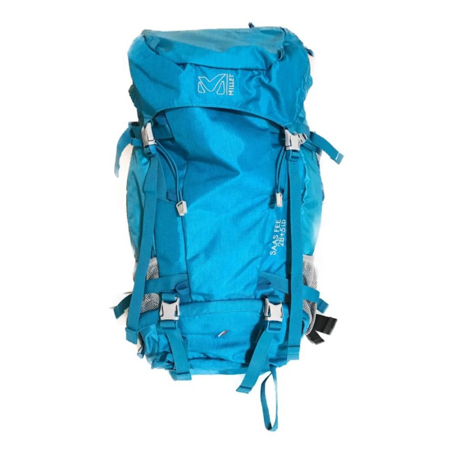 MILLET 美品・ミレー SAAS FEE 28+5 LD・リュックバッグ/ライトブルー  