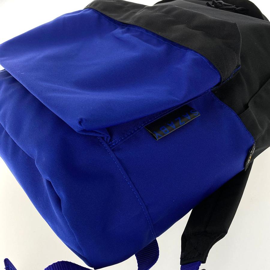 SAZABY サザビー リュックバッグ ナイロン /ブラック/ブルー/SAZABY  