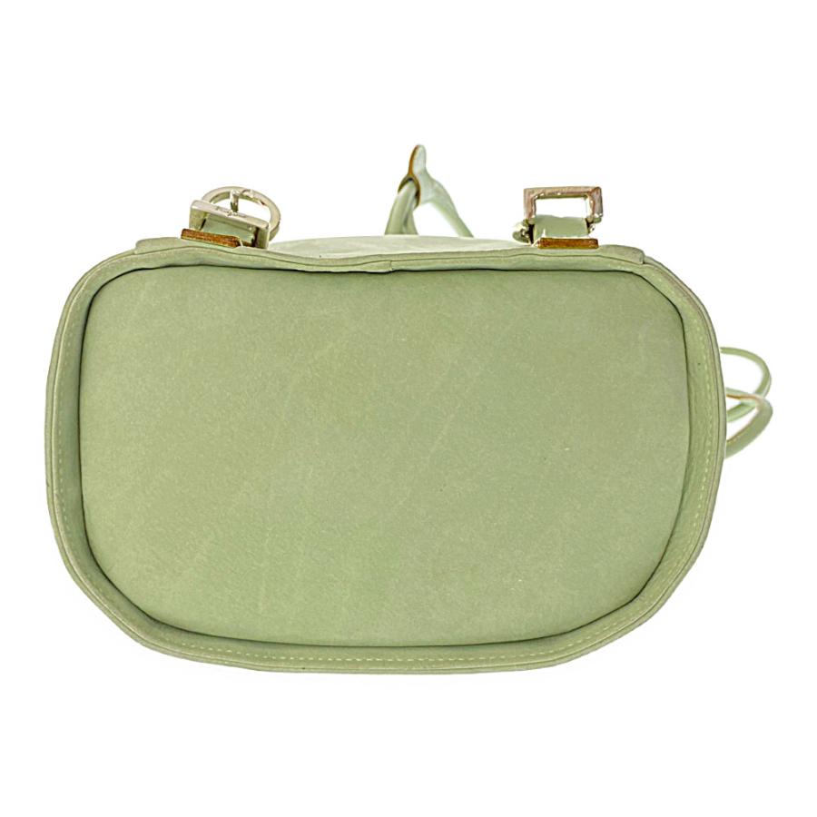 サルヴァトーレフェラガモ ヴァラリボンスエードレザー巾着