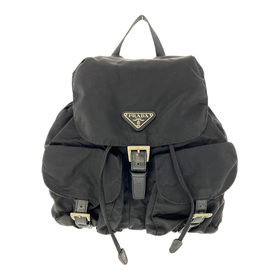 PRADA プラダ ナイロンリュック B2811F ブラック PRADA（プラダ） ナイロン リュックバッグ リュックサック/B2811F