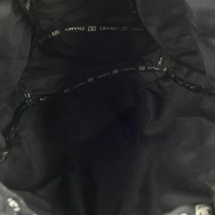 CHANEL（シャネル） スポーツライン メッシュリュックバッグ/ブラック