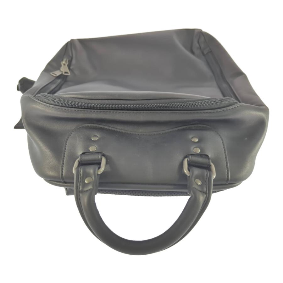 DIESEL（ディーゼル） レザー 型押しロゴ リュック バッグパック/P4445