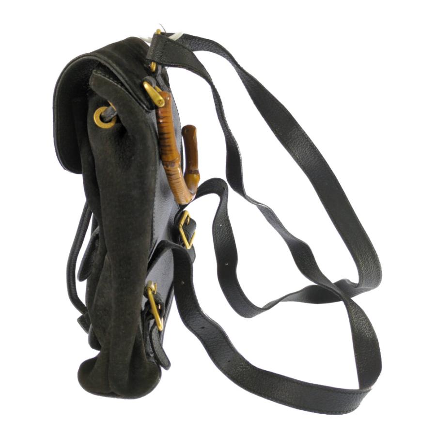 (限定値下げ) GUCCI グッチ バンブー ドローストリング ミニ レザー バッグパック リュックバッグ ミニバッグ/003.3441.0030/b251021/594321 | GUCCI | 02