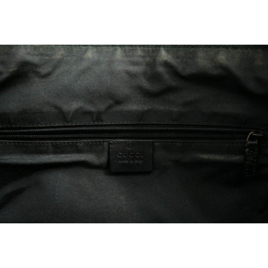 GUCCI（グッチ） GGデニム・ミニボストンバッグ/ブラック×グレー/GUCCI