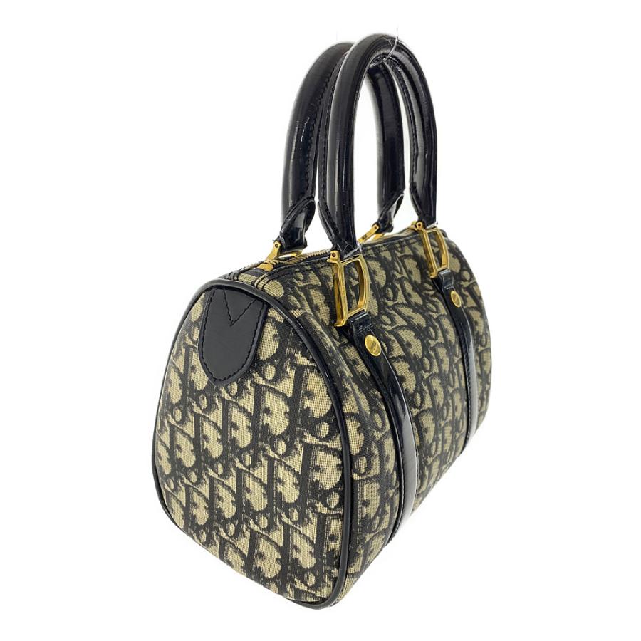 クリスチャンディオール ディオールオブリークPVCボストンバッグ