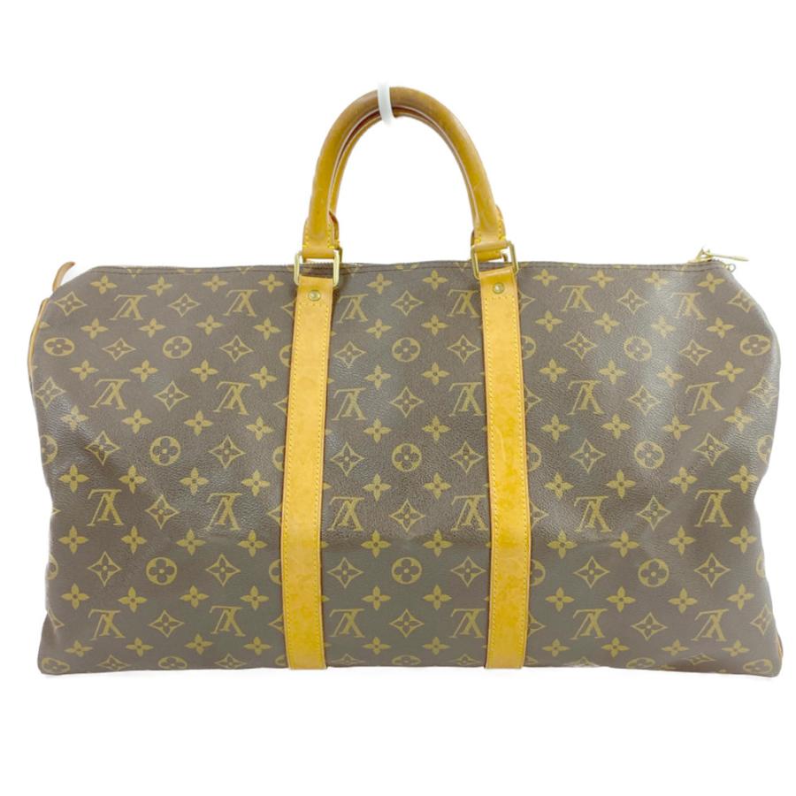 ルイヴィトン モノグラム・キーポル50・ボストンバッグ/M41426/ブラウン/LOUIS VUITTON 翌日配送可/b230317/479350｜rfstore｜02