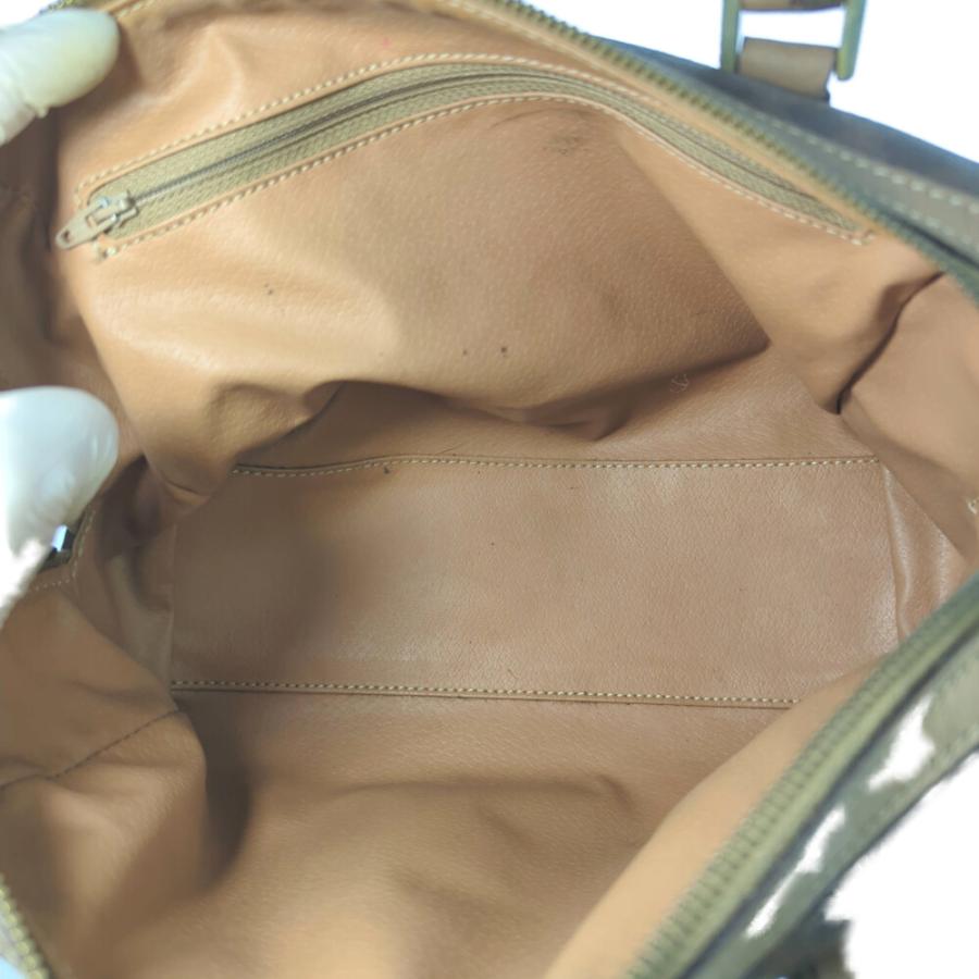 CELINE（セリーヌ） マカダム・PVC レザー ゴールド金具 ボストン