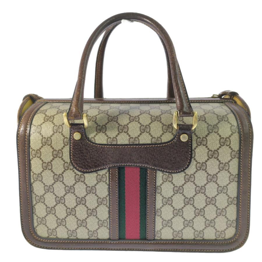 GUCCI グッチ GGプラス・オールドグッチ・キー付 ボストンバッグ/ベージュ/翌日配送可/b251104/595595 | GUCCI