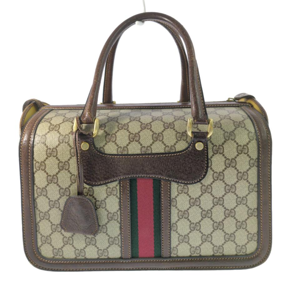 GUCCI グッチ GGプラス・オールドグッチ・キー付 ボストンバッグ/ベージュ/翌日配送可/b251104/595595 | GUCCI | 02