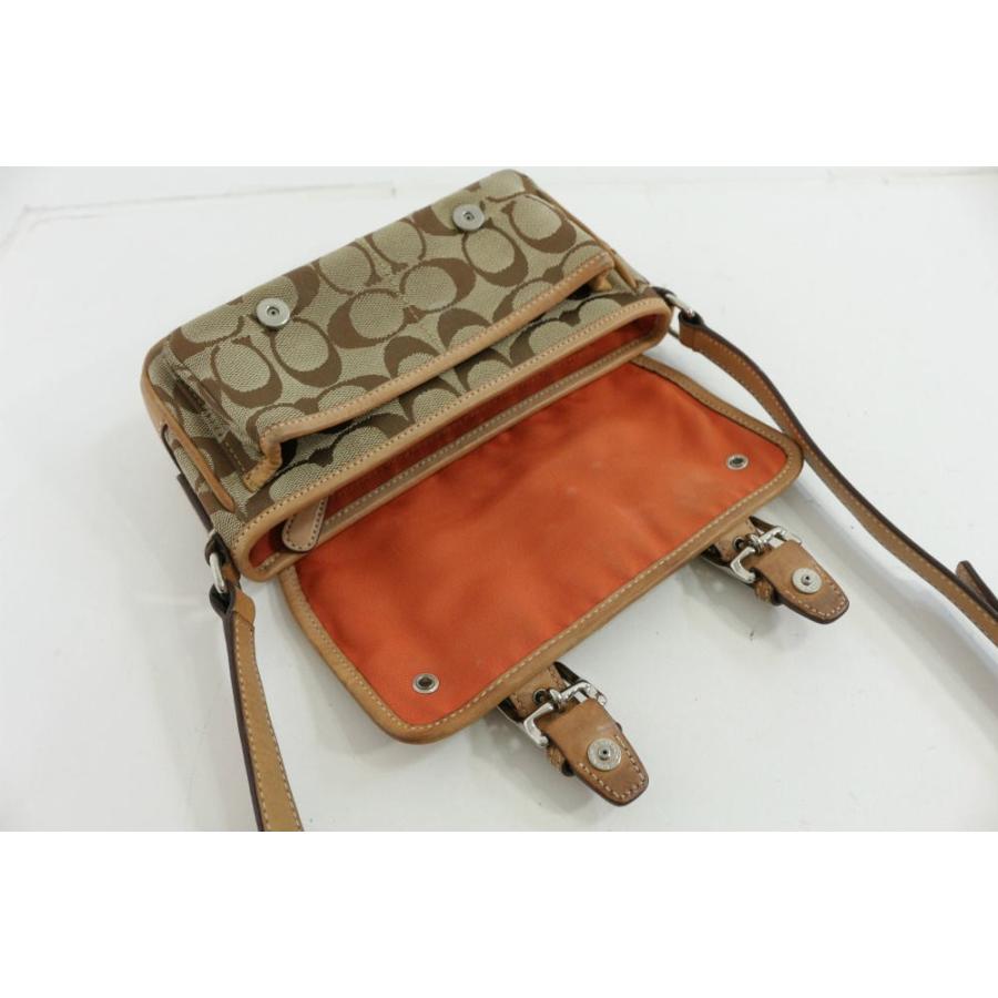 COACH コーチ シグネチャー・斜め掛け ショルダーバッグ/6844