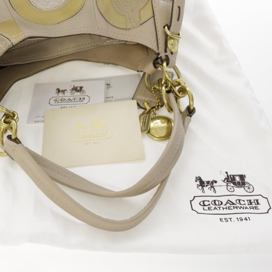 COACHミアインレイドCマギー・ショルダーバッグベージュy2k 