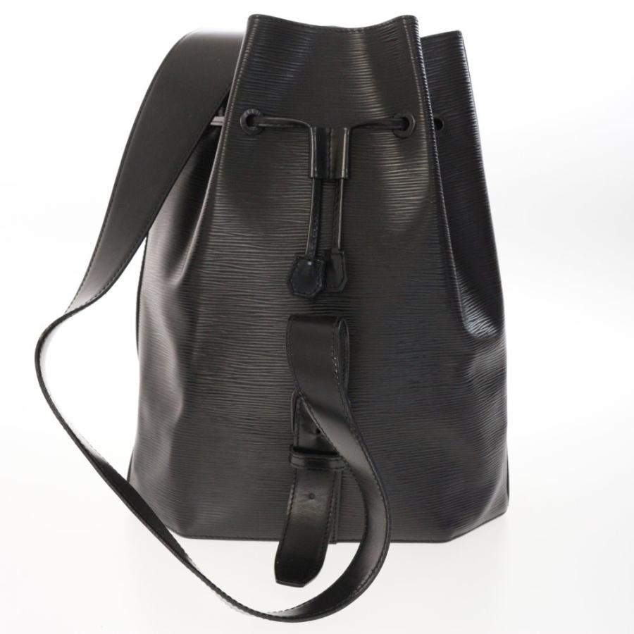LOUIS VUITTON エピ サックアド 巾着型 ショルダーバッグ ノワール