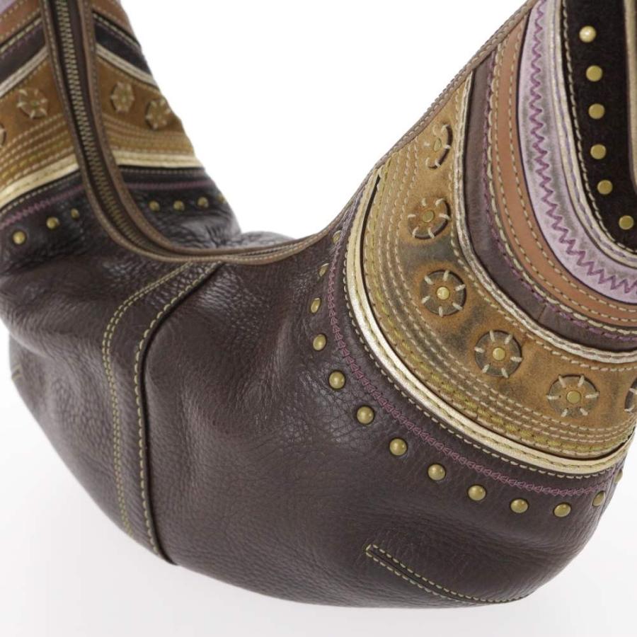 美品 コーチ COACH ソーホー ショルダーバッグ ハンドバッグ 10078 COACH（コーチ） ソーホー・ショルダーバッグ ステッチラージホーボー