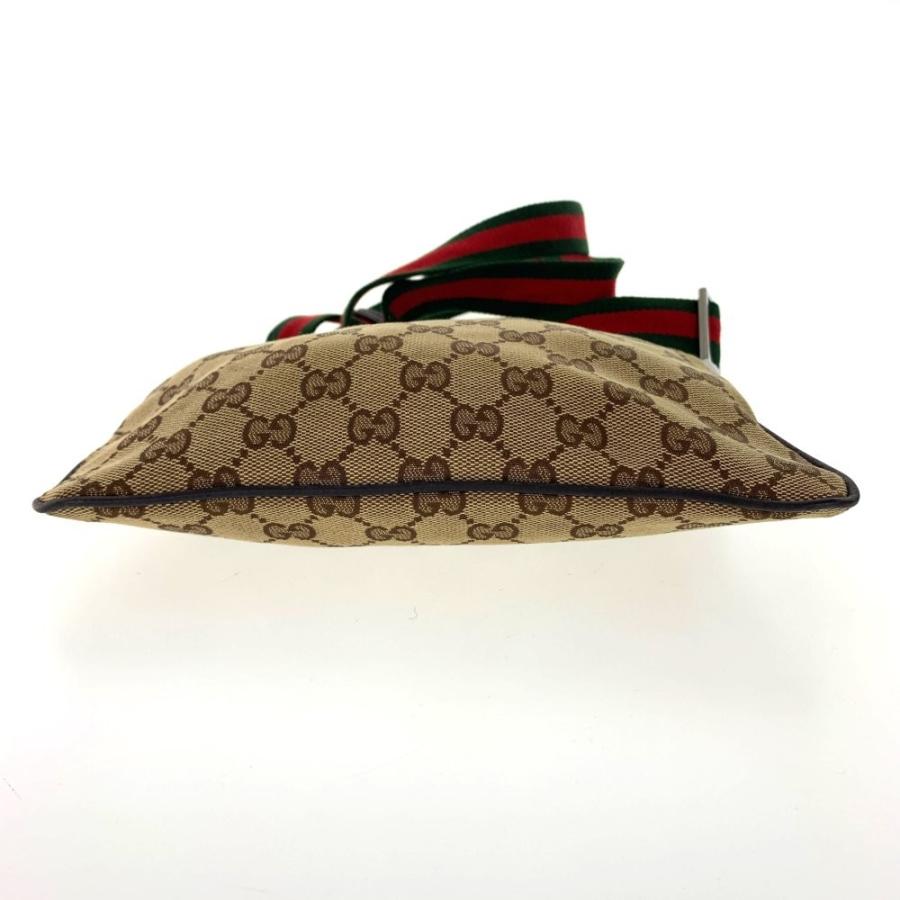 グッチ GUCCI ショルダーバッグ GGキャンバス 146309 ベージュ GUCCI（グッチ） GGキャンバス・ショルダーバッグ ウェブライン/146309