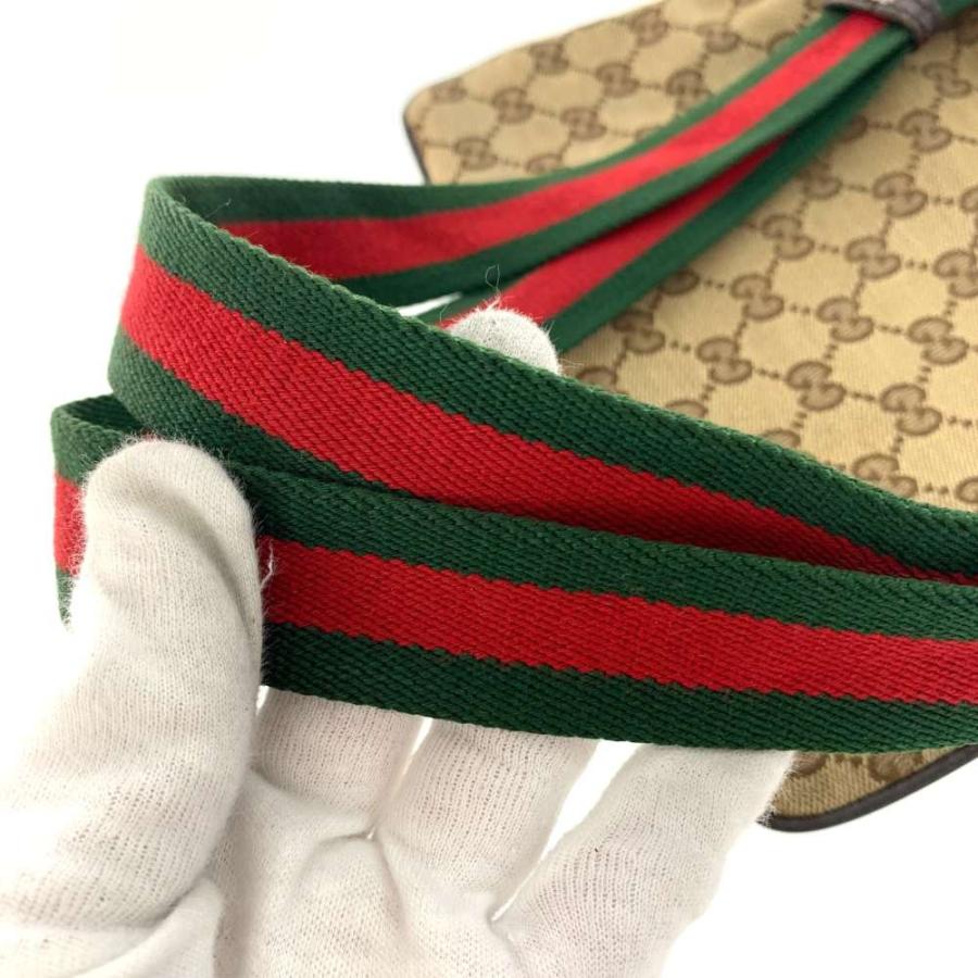 GUCCI（グッチ） GGキャンバス・ショルダーバッグ ウェブライン/146309