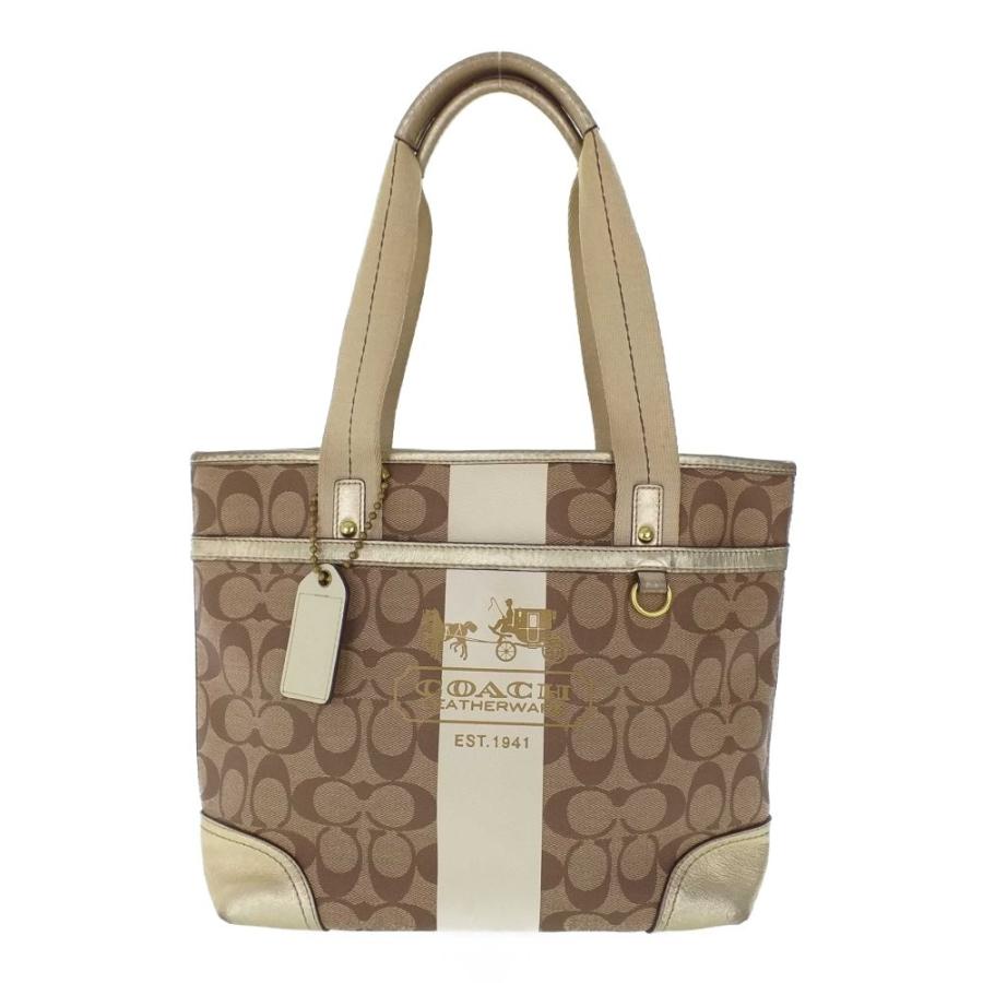 COACH（コーチ） 訳あり・コーチ ヘリテージストライプシグネチャー