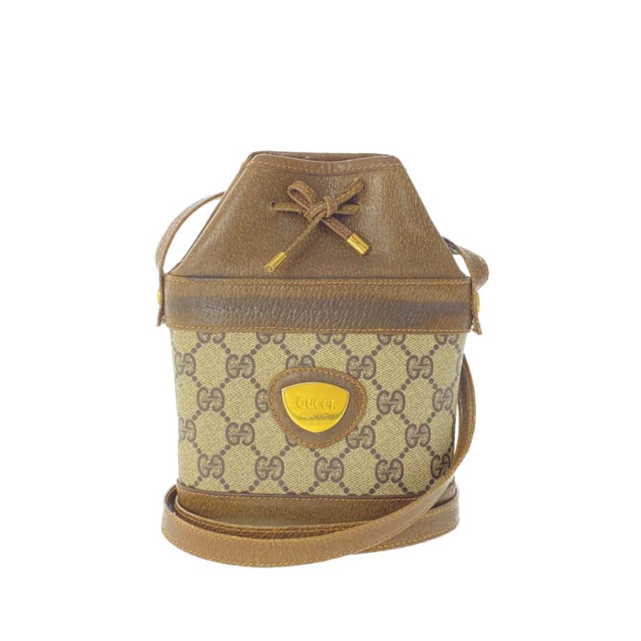 GUCCI グッチ　巾着バック　GG柄 楽天市場】【バッグ】GUCCI グッチ オールドグッチ GGプラス
