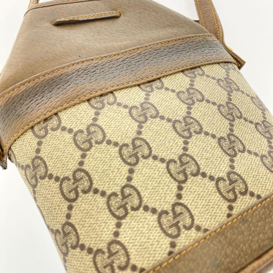 GUCCI（グッチ） GGプラス・オールドグッチ巾着ショルダーバッグ