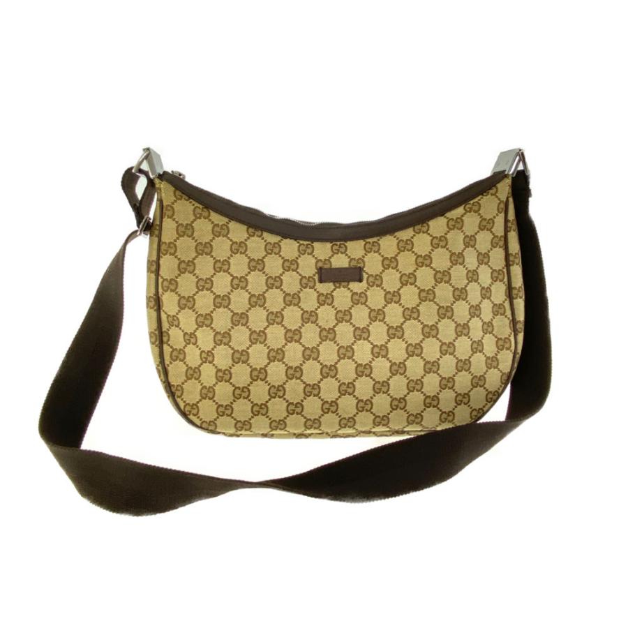 GUCCI グッチ GGキャンバス ショルダーバッグ ブラウン 122790 GGキャンバス グッチ バッグ GUCCI ショルダーバッグ 斜めがけ