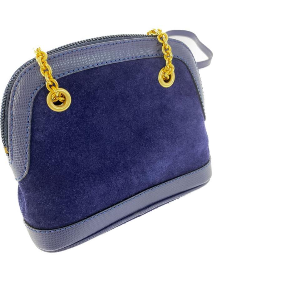 CELINE セリーヌ OLDCELINE・サークル金具・スエードレザー