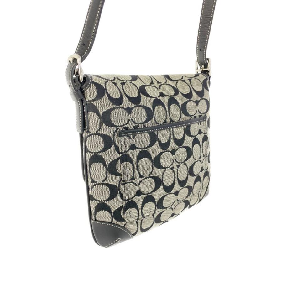【美品】COACH ショルダーバッグ グレー シグネチャー COACH コーチ シグネチャー・ショルダーバッグ/6079/グレー