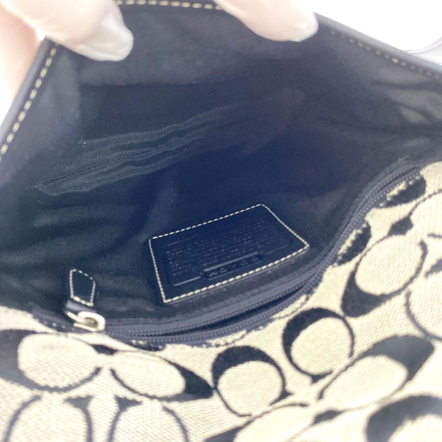 COACH コーチ シグネチャー・ショルダーバッグ/6079/グレー