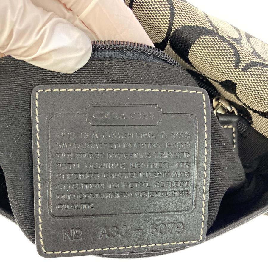 COACH コーチ シグネチャー・ショルダーバッグ/6079/グレー