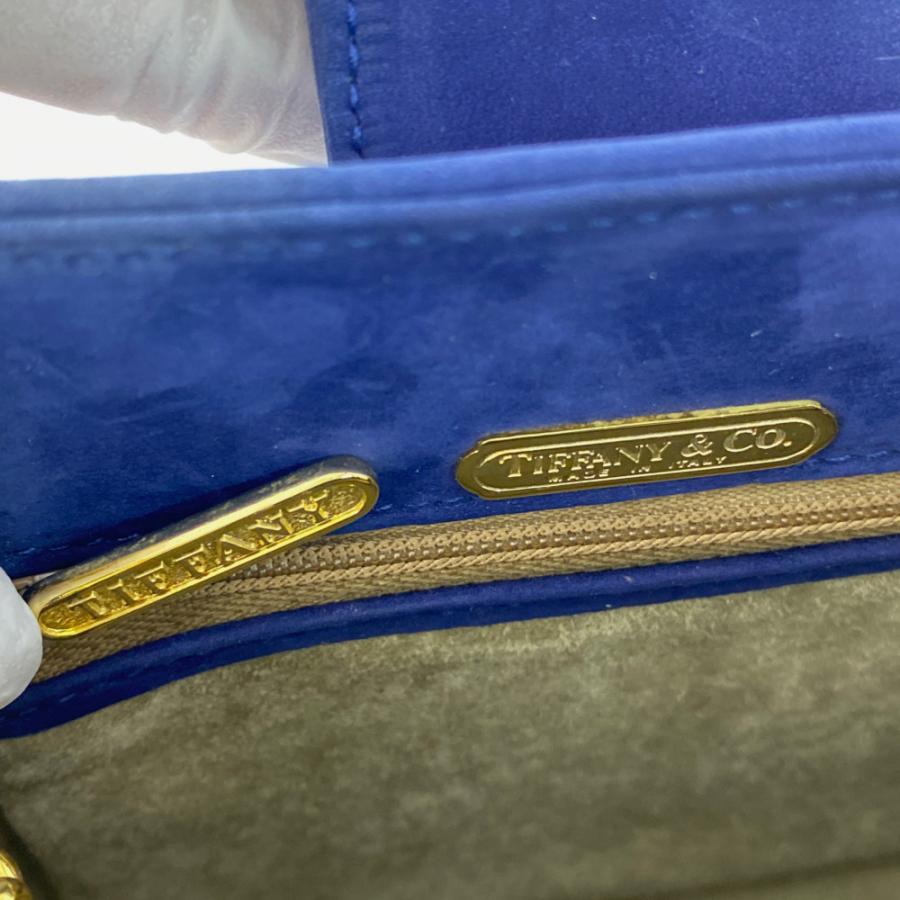TIFFANY&Co. ティファニー ヴィンテージ スエードチェーンショルダー  