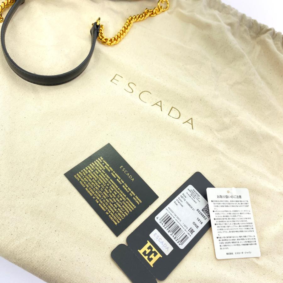 ESCADA エスカーダ ゴールドハートバックル チェーンショルダー ESCADA エスカーダ ゴールドハートバックル チェーンショルダー